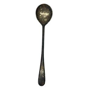Silverplated Serving Spoon Italy
